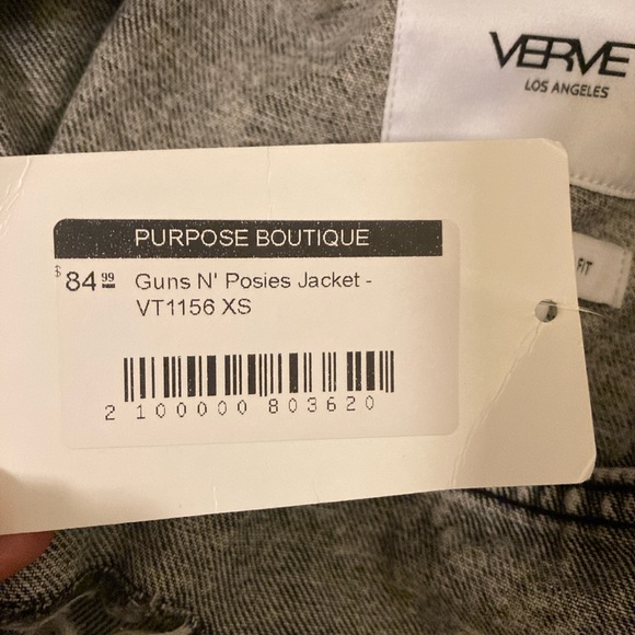 Jean Jacket Size XS - Picture 2 of 4